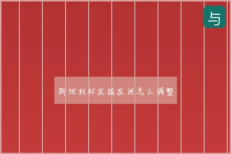 斯坦利杯发接发该怎么调整